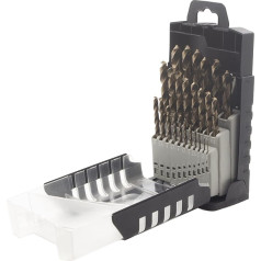 Krino 01155302 Co Drill Bit Cobalt Corrected Set of 25 Steel