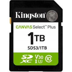 1tb canvas select plus gen3 150mb/s sd atmiņas karte