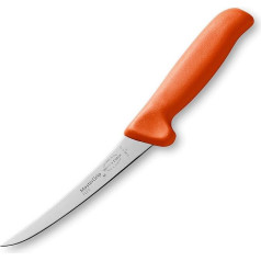 F. DICK MasterGrip Boning Knife 15 cm, Flexible, Rustproof, Extra Sharp Blade, 56 HRC, Butcher Knife Ergonomic Handle, Special Steel Butcher Knife, Professional Knife, 82881151-53, Orange