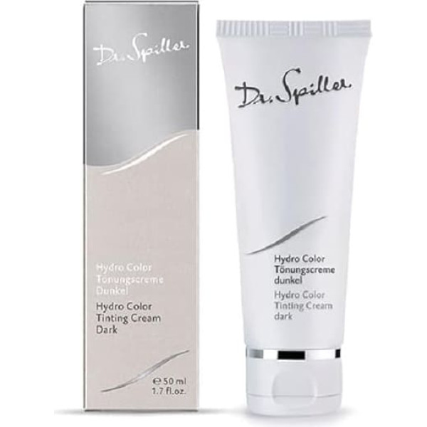 Dr. Spiller Hydro Colour Tint Cream Dark Care and Tinting Aloe Vera Rich 3 Tubes 50 ml Each = 150 ml