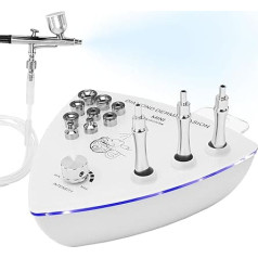Blayram Diamond Microddermabrasion Device, 3 in 1 Professional Microdeermabrasion Machine Home Use, Water Spray Exfoliating Dermabrasion Machine for Home Skin Care, 65-68cmHg Suction Power