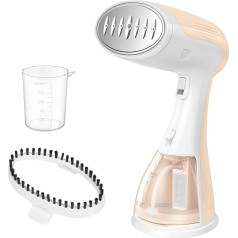 Steamer Steamer, Travel Steamer, Portable Travel Steamer for Home, Wrinkle Remover with Brush, 15s Quick Heating, 1500W Handheld Steam Iron with 300 ml Water Tank - Yellow