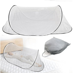 TUZHE Foldable Mosquito Net Pop Up 200 x 80 x 56 cm Mosquito Net Travel Mosquito Net for Travel Camping & Home