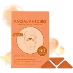 Niacinamide Face Patch with Precision Fit, Moisturizes the Forehead, Softens Fine Facial Lines and Leaves Smooth and Delicate Skin, Suitable for All Skin Types