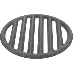 POPETPOP Replacement Iron Grill Grate for Outdoor Use Heat Grate for Charcoal Grill Grid with 16 cm Diameter for Round Grill