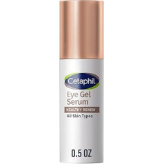 Cetaphil Healthy Renew Hydrating Eye Gel Serum 0.5 Oz, 24 Hours Under Eye Cream for Anti Ageing, Reduces the Appearance of Dark Circles and Wrinkles, Retinol Alternative Peptide Serum, For Sensitive