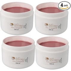 Sun Garden Nails Cover Gel 4 x 250 ml Builder Gel Make Up Nail Gel Gel Nails