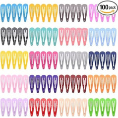 PIDOUDOU süßigkeit-farben-snap-haar-klipp-mädchen barrettes 100 fest klips