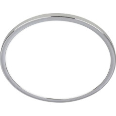 BRILONER - LED Ceiling Light Bathroom with Indirect Light, Flat, IP54 Dust and Splash Protection, Ceiling Light, LED Panel, Bathroom Lamp, Kitchen Lamp, Wet Room Light, 29.3 x 2.8 cm, Chrome