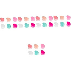 minkissy 30stücke Teiliges Silikon Lippenpinsel Schutzkappen Wiederverwendbare Lippenbalsampinsel Abdeckungen Halten Sie Lippenpinsel Sauber Und Schützen Sie Die Bürstenköpfe Für