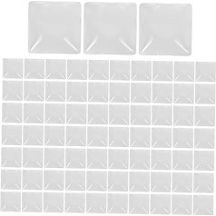 VICASKY 100 Stück Anzeige Der Nagelfarbkarte Uv Nagelfarbe Display Runden Für Nägel Polnische Tafelanzeige Nagelfarbe Perlen Nagel Farbe Tafel Nagelkunstperlen Nagellackbrett Glas