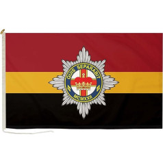Duraflag Royal Dragoon Guards (A) 5ft x 3ft with Rope and Toggle - Premium Quality - 5