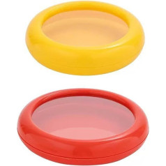 XMYCYuChen Food Storage Containers, Food Storage Containers, Vegetable Containers Set, Smooth Edges, Fresh Fruit, Smell Proof Seal, Reusable, for Garlic, Onion, Lemon, 2 Pack