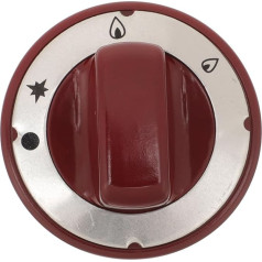 Herd Bedienknopf Hochtemperaturbeständigem für Gasherd Küchenzubehör zur Einfachen Bedienung und Idealen Austausch von Beschädigten