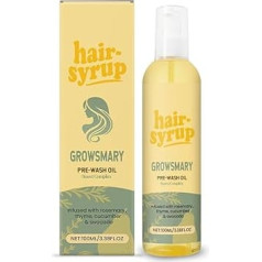 Rosemary Shampoo Oil: For a pleasant and fresh scalp feeling, light and fluffy hair, supple hair, easy to store, suitable for all hair types, volume shampoo