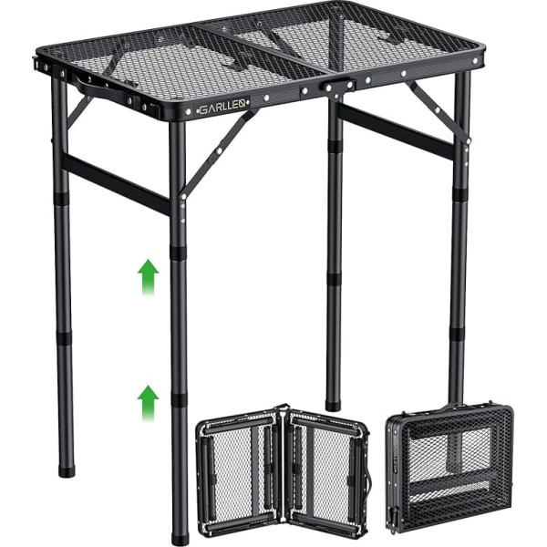 GARLLEN Folding Camping Table