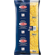 Barilla Durum Wheat Pasta Sedanini Rigati n. 53 – Pack of 1 (1 x 5 kg)