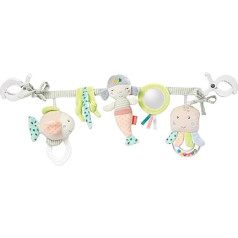 Fehn Pram Chain Baby Mobile Sea Children – Baby Mobile Chain with Cute Sea Creatures – Baby Toy for Flexible Hanging – Pram Toy for Babies and Toddlers from 0+ Months