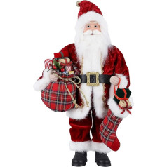 Himaly Santa Claus 18 Inch Viggo Christmas Doll 45 cm Height Father Christmas Seasonal Christmas Tree Decoration Christmas Tree Ornament Gift Party