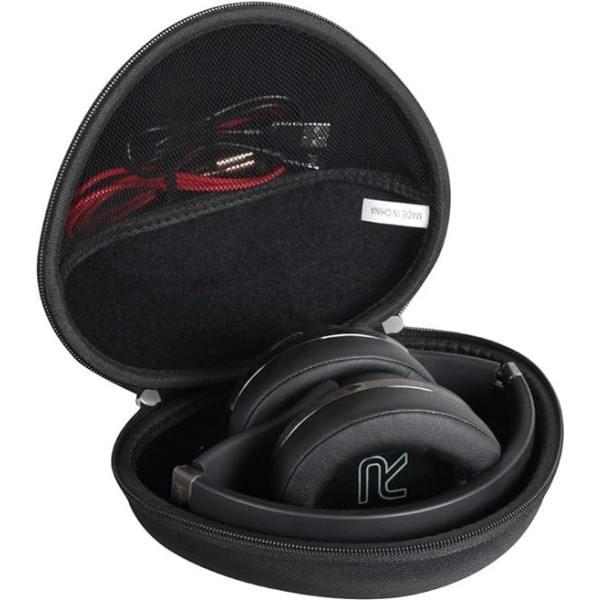 Hermitshell Hard Case Cover for DOQAUS Bluetooth Headphones Over Ear (Case Only) Black