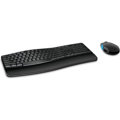 Microsoft Sculpt Comfort Desktop RF Wireless Italian Black - Keyboards (Standard, Wireless, RF Wireless, Black, Mouse Included)