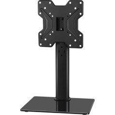 KKTONER Universal TV Stand for 13 Inch to 43 Inch LED TV Table Top TV Mount Stand with Swivelling Height-Adjustable Hold up to 35 kg