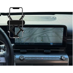 GXQKHFA Mobile Phone Holder Car Compatible with Hyundai Kona SX2 2024 2025 EV Hybird Mobile Phone Holder Accessories (for 2024-2025 Kona SX2)