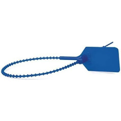 50 x Blue Fire Extinguisher Cable Ties for Suitcase