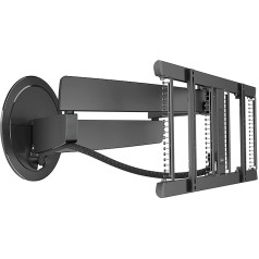 Vogel's TVM 7655 Signature Swivelling TV Wall Mount for 40-77 Inch TVs, Premium DesignMount TV Bracket Swivels up to 120°, Max 35 kg, VESA 200 x 100 up to 600 x 400