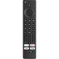Replacement Universal Voice Remote Control F4320AFR F4020AFR RM-C3255 Suitable for Ferguson JVC Fire TV Edition