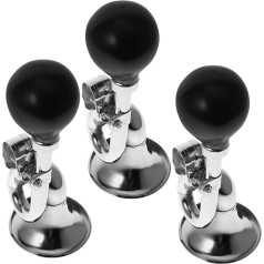 SOIMISS 3 Stück Teiliges Fahrradhupe Lautes Langlebiges Retro Horn Einfache Montage Passend für Fahrräder und Sicheres Bike Zubehör für Erwachsene