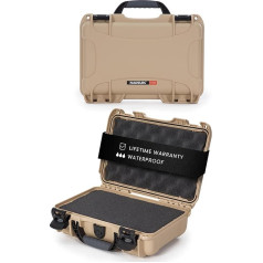 NANUK 909 Waterproof Hard Case with Plush Foam Insert - Brown