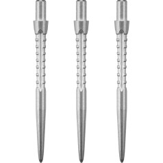 Target STORM Dart Points - Replacement Spare Points - STORM Surge - 30mm - Arctic - 1 Set