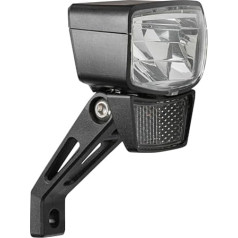 AXA Dynamo LED Headlight Nxt 60 Steady Switch Black 60 Lux