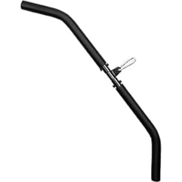 BELLIFFY 1 Set Tie Rod Pullup Bar Pull Up Bars Pullups Bar Grip Trainer Strength Training Bar Pull Down Fitness Equipment Bottom Bar Pullup Fitness Supplies Bicep Pull Bar Steel Black