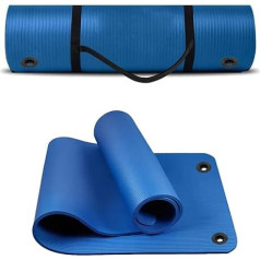 G5 HT SPORT Yoga Mat with Carry Handle and Eyelets | 120 or 180 cm | Thickness 1.5 cm | Width 62.5 cm | Gymnastics Mat Fitness Mat