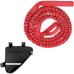 HOUSON 4.5 m Children's Bicycle Tow Rope, Elastic Traction Rope for Mountain Bikes, E-Bikes, Load Capacity 225 kg/500 lbs