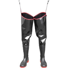 PROS WATSTIEFEL Strong Fishing Trousers PVC Latex Pond Trousers