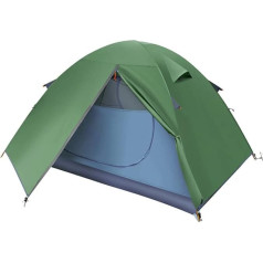 Camping Tent 2 Person Family Dome Tent with Removable Rain Fly and Carry Bag, Easy Setup Lightweight Tent for Camping, Traveling, Backpacking, Hiking, Outdoors
