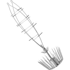 Zweilagiger Tintenfischhaken, Doppelschirme, Jig-Haken, Angelzubehör, 22/24/26, Krallen, scharfer Angelhaken, Jigg-Fischhaken