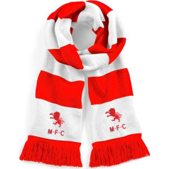 Middlesbrough 1970er Retro Traditioneller Fußballschal mit gesticktem Logo