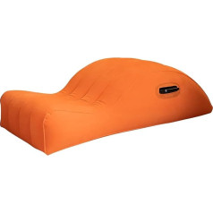 Yoga Lounge Chair - Portable Pilates Sofa | Foldable Yoga Exercise Chaise Lounge for Short Travels, Inflatable Pilates Sofa