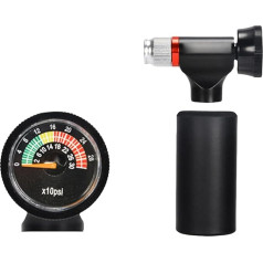 Chenxi Studio CO2 Inflator Head Bike Inflation Valves Head Replacement Inflation Nozzle Bike Fast Inflation Accessories