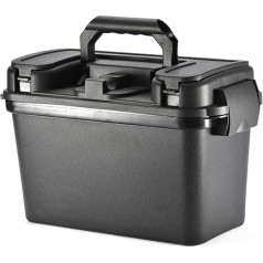 Feuchtigkeitsbeständige Tragbare Fischereiwerkzeughülle Kompakte Design Plastik Angler Organisatoren Box Für Innen Und Außen Und Outdoor Verwendung Feuchtigkeitssicherer Anglerausrüstung Box
