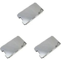 BTYQKZVPM Windschutz für Kocher, Camp Herd Windschutzscheibe Faltbare 9 Platten Aluminium Legierung Outdoor Camping