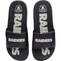 FOCO Legacy Sport Shower Slide Flip Flop Sandals Men's Atlanta Falcons Legacy Sport Slide with Velcro Fastening for Men Size M