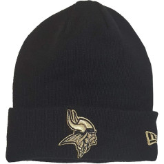 New Era NFL Beanie Hat Winter Hat American Football Golden Team Logo Black