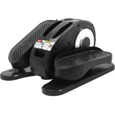 Elliptical Trainer, Electric Mini Elliptical Trainer, Motorised Undertable Elliptical Trainer, Portable Leg Trainer with Remote Control and Display, Elliptical Trainer for Seniors, Teenagers and