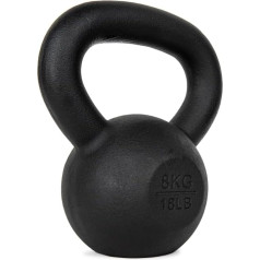 VirtuFit Kettlebell Pro - Kettle Bell - Cast Iron - 8 kg