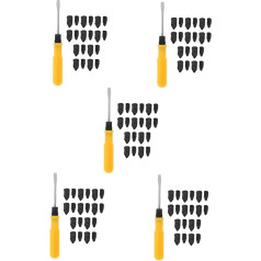SOLUSTRE 5sätze Reifenreparatur Große Und Kleine Reparaturnägel Mit Schraubendreher Einfach Zu Verwenden Für Pkw Motorräder Gegen Pannen